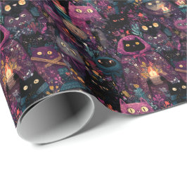 Magische Familiars D & D Companions en Fantasy Pet Cadeaupapier