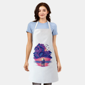 Magische familie schort