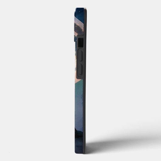 Magische Fantasy Castle Full Moon Case-Mate iPhone Case (Achterkant / Links)