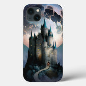 Magische Fantasy Castle Full Moon Case-Mate iPhone Case (Achterkant)