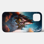 Magische Fantasy Castle Hoesje-Mate iPhone Case (Achterkant (horizontaal))