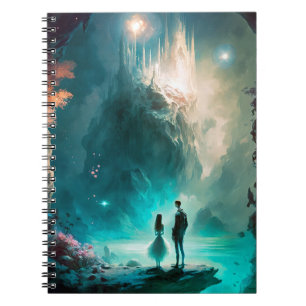 Magische Fantasy Landscape Art Notitieboek