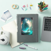 Magische Fantasy Landscape Art Sticker (iPad Cover)