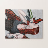 Magische fee Drink Wine Fantasy Medium Puzzel Legpuzzel (Horizontaal)