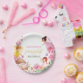 Magische fee prinses verjaardag papieren bordje (Feest)