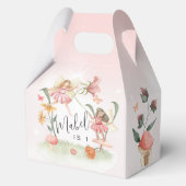 Magische feeëntuin thema feestdozen bedankdoosjes (Voorkant)