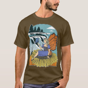 Magische feiries Fairycore Mode Aesthetische boter T-shirt