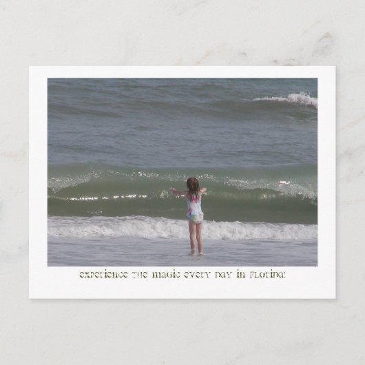 Magische Florida. Briefkaart (Voorkant)