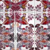 MAGISCHE FOLLET VAN PADDENSTOELEN Rode Witte Flora Stof (Delen)