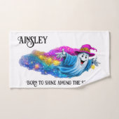 Magische geesten en sterren bad handdoek (Handdoek)