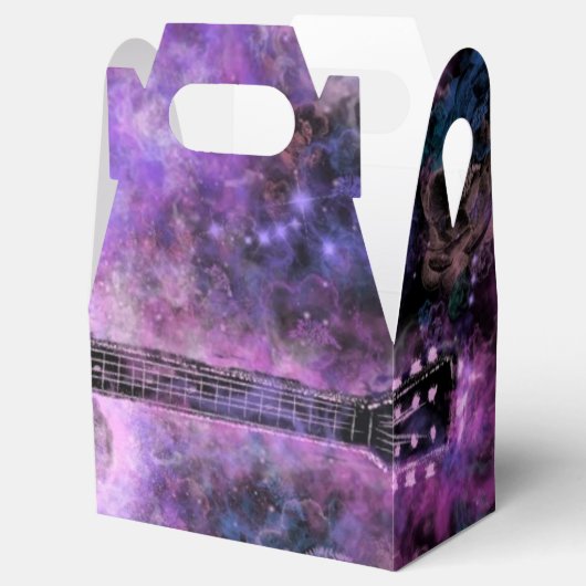 Magische Gitaar Favoriete Boxen Bedankdoosjes (Geopend)