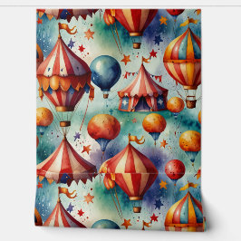 Magische gloeiende bos fantasie behang