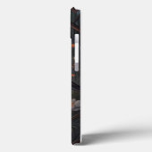 Magische Glowing Robin Vogel en bloemen Case-Mate iPhone Case (Achterkant / Links)