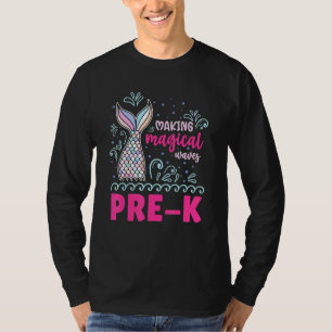 Magische golven maken voor K Mermaid T-shirt