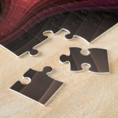 Magische Groei Moderne Abstracte kleurrijke Fracta Legpuzzel (Zijkant)