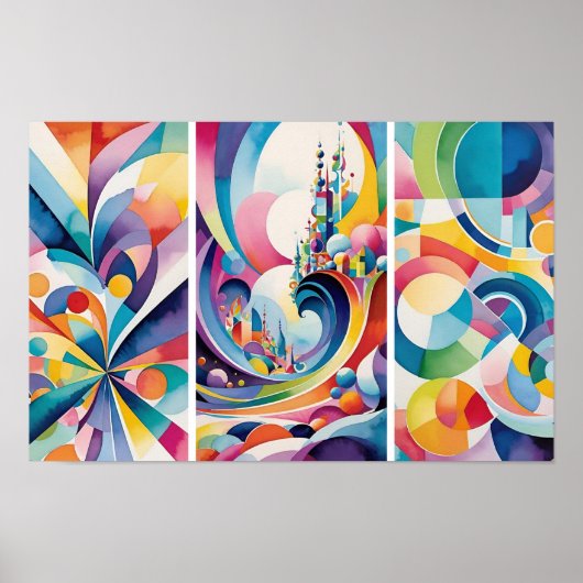 Magische grond poster (Voorkant)