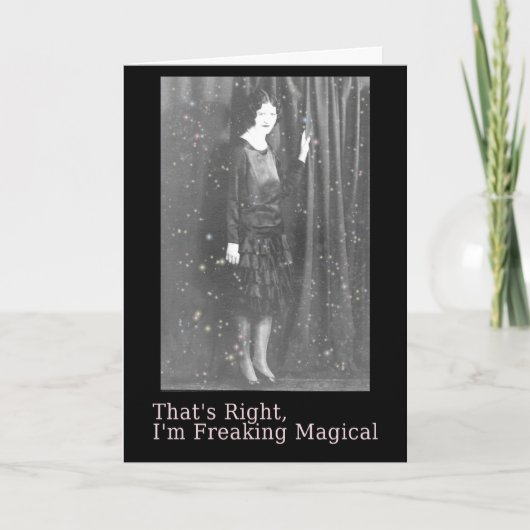 Magische Halloween Kaart (Voorkant)