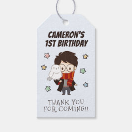 Magische HARRY POTTER™ en Hogwarts-verjaardag Cadeaulabel