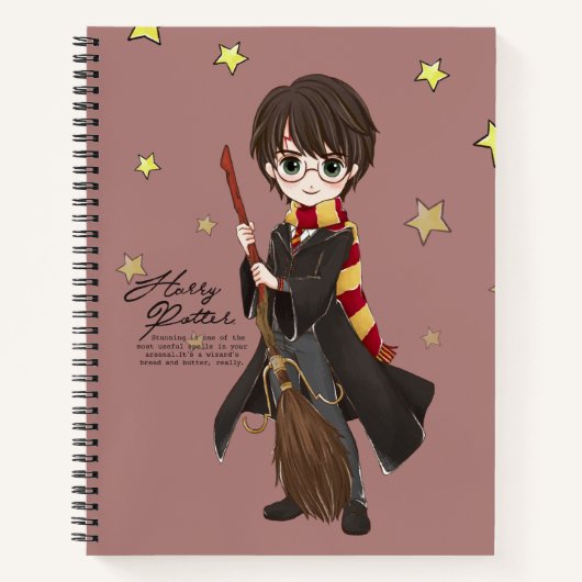 Magische HARRY POTTER™ Waterverf Notitieboek (Voorkant)