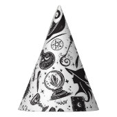 Magische heks grillige wiccan heidense partij feesthoedjes (Links)