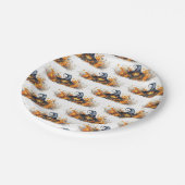 Magische heksen en tovenaars Halloween Party Papieren Bordje (Gekanteld)