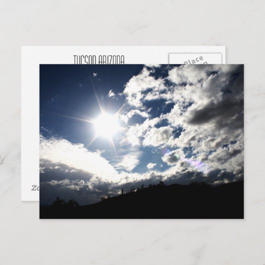 Magische hemel briefkaart (Voorkant / Achterkant)