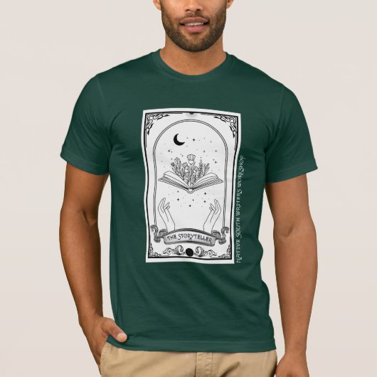 Magische herdenking T-Shirt vinden - Donkergroen (Voorkant)
