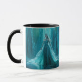 Magische Ice Queen Winter Kerstmis Mok (Links)