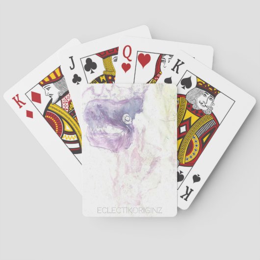 Magische inkt pokerkaarten (Achterkant)