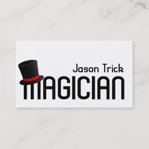 Magische kaart Trick Poker Chip entertainment Visitekaartje