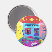 Magische kamermagneet magneet (Voorkant / Achterkant)