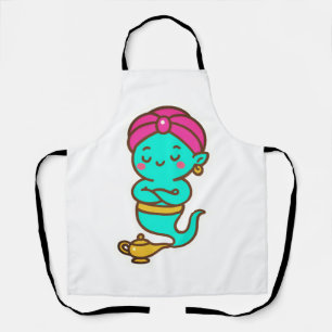 Magische Kawaii Djinn - Neon Spirit Schort