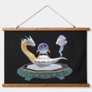 Magische Keramische Draak Lantaarn Fantasie Kunst Hangend Wandkleed