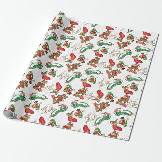 Magische kerst cadeaupapier