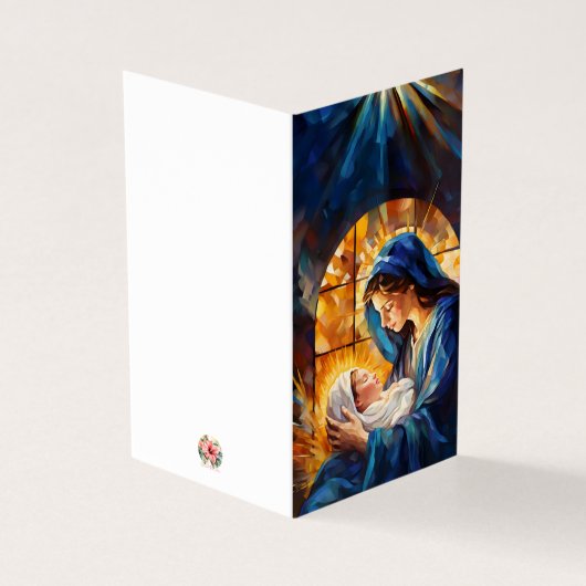 Magische kerst kaart (Buitenkant)