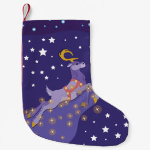 Magische kerst kleine kerstsok