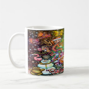 Magische kerst koffiemok