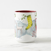 Magische Kerst Mok voor Werelden Beste MAM Custom (Midden)