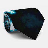 Magische kerst sneeuwvlokken stropdas (Opgerold)