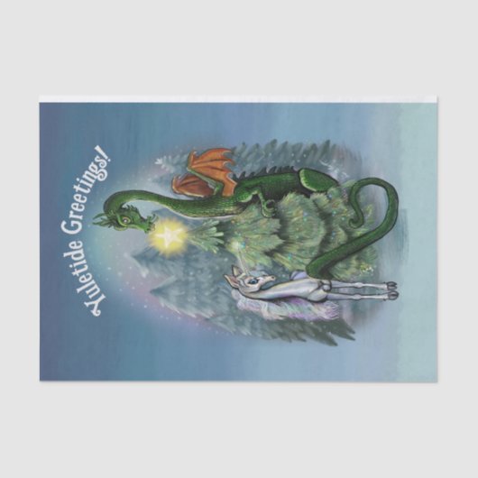 Magische Kerstboom verzamelen Tissuepapier (Voorkant)