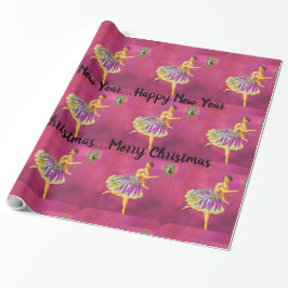 Magische kerstkheer II Fun Fairy Cadeaupapier