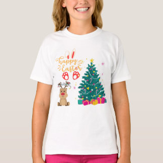 "Magische Kerstmis Dag Opgewektheid" T-shirt