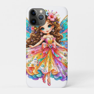 Magische Kleurrijke Fee Digitale Clipart - Schatti iPhone 11 Pro Hoesje