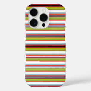 Magische kleurrijke strepen iPhone 16 pro hoesje