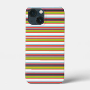 Magische kleurrijke strepen iPhone 13 mini hoesje