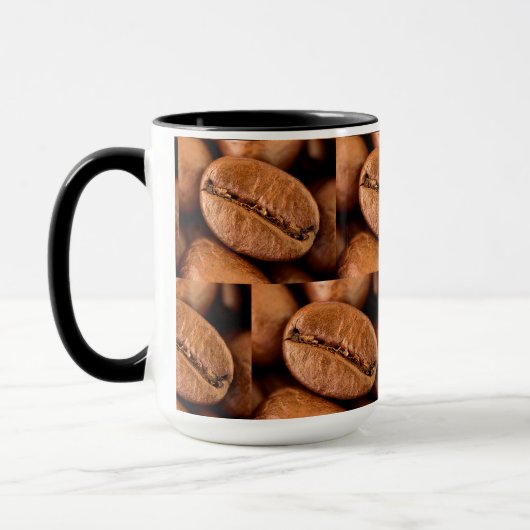 Magische koffiebonen mok (Links)