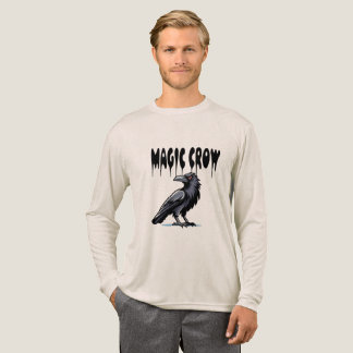 Magische kraai Tri-Blend shirt
