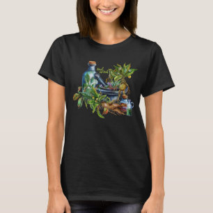 Magische kruiden heks ingrediënten t-shirt