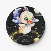 Magische Lake Duck Verjaardag Papieren Bordje (Voorkant)