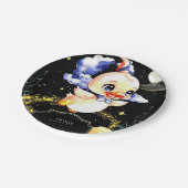 Magische Lake Duck Verjaardag Papieren Bordje (Gekanteld)